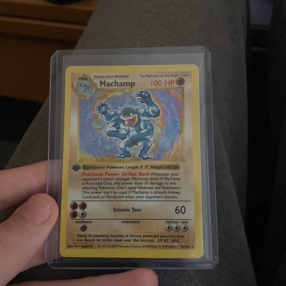 Base Set Hill Machamp